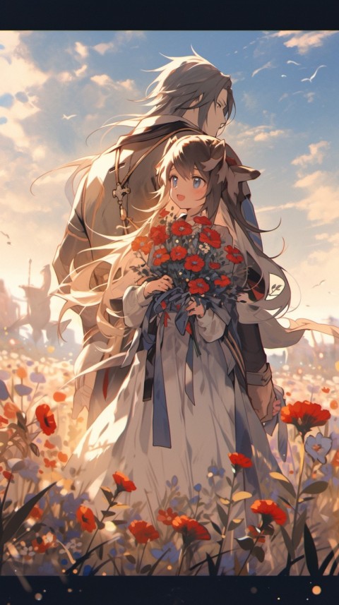 Cute Anime Couple Aesthetic  Romantic (18)