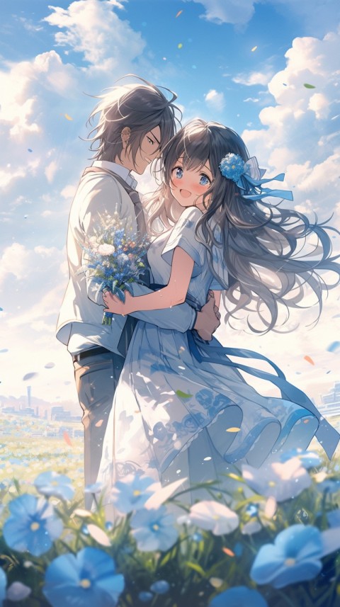 Cute Anime Couple Aesthetic  Romantic (46)