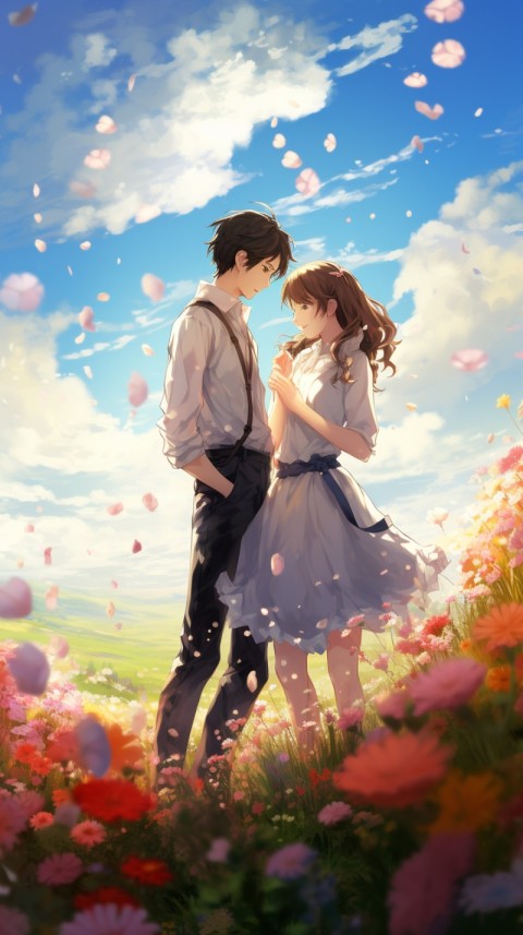 Cute Anime Couple Aesthetic  Romantic (32)