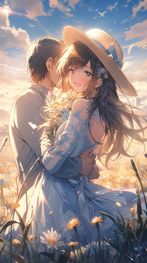 Cute Anime Couple Aesthetic  Romantic (44)