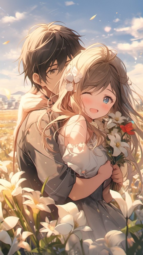 Cute Anime Couple Aesthetic  Romantic (47)