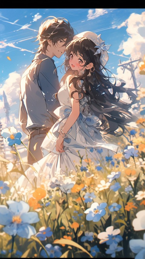 Cute Anime Couple Aesthetic  Romantic (48)