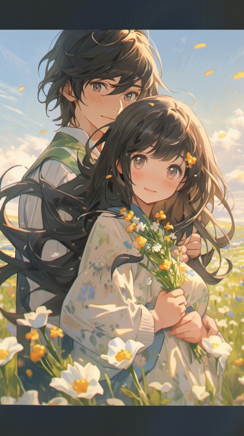 Cute Anime Couple Aesthetic  Romantic (50)