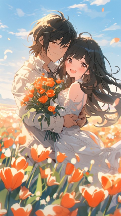 Cute Anime Couple Aesthetic  Romantic (41)
