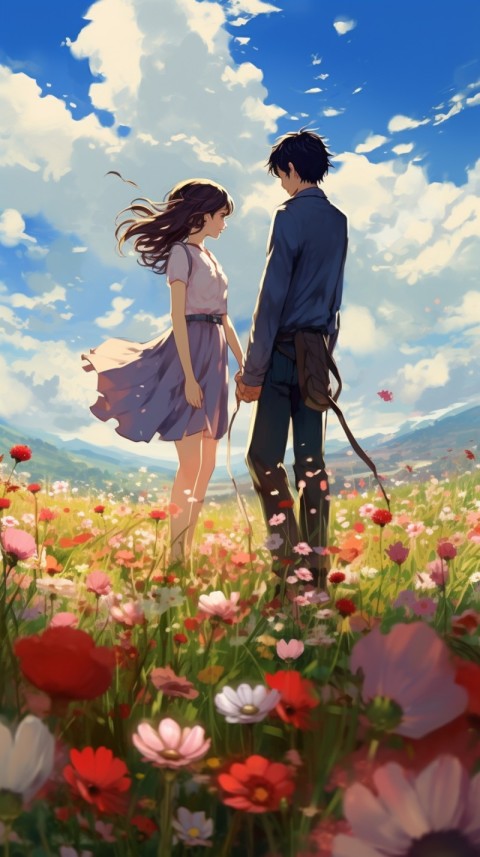 Cute Anime Couple Aesthetic  Romantic (75)
