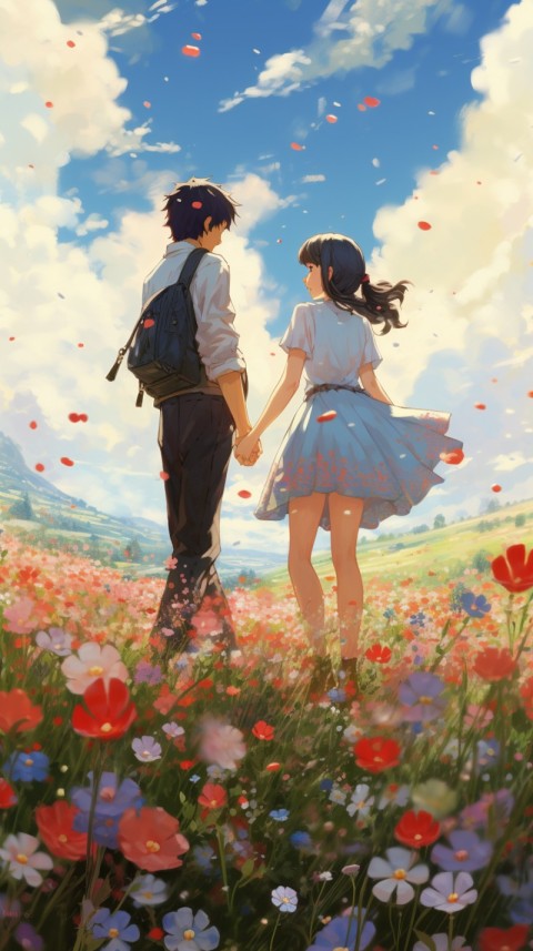 Cute Anime Couple Aesthetic  Romantic (77)