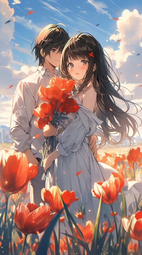Cute Anime Couple Aesthetic  Romantic (69)