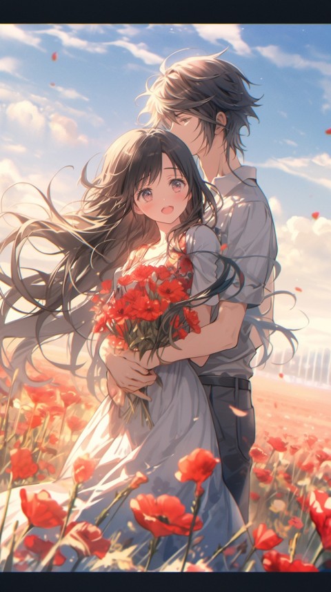 Cute Anime Couple Aesthetic  Romantic (91)