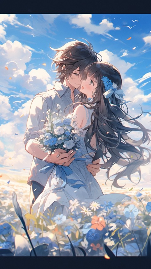 Cute Anime Couple Aesthetic  Romantic (92)