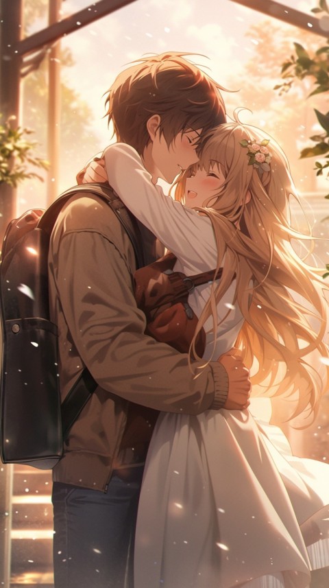 Cute Anime Couple Aesthetic  Romantic (121)