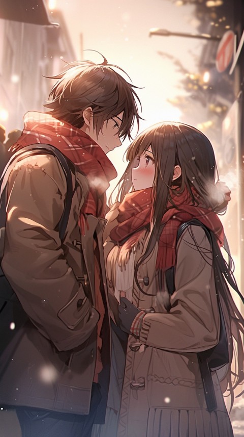Cute Anime Couple Aesthetic  Romantic (122)