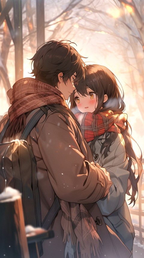Cute Anime Couple Aesthetic  Romantic (118)