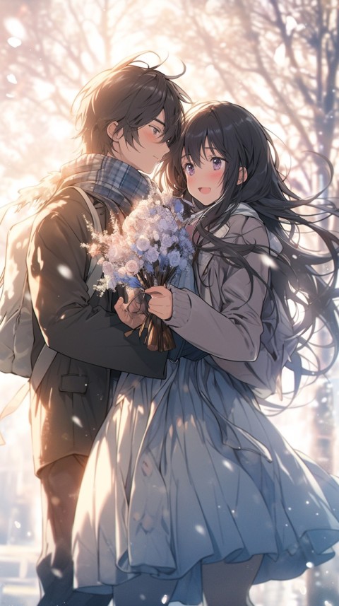 Cute Anime Couple Aesthetic  Romantic (112)