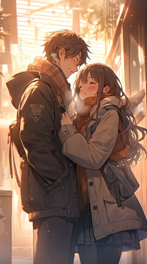 Cute Anime Couple Aesthetic  Romantic (129)