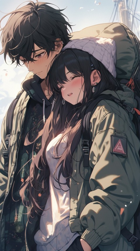 Anime Couple In Moonlight - Anime Pfp Couple Optimized Search (@pfp) | Hero