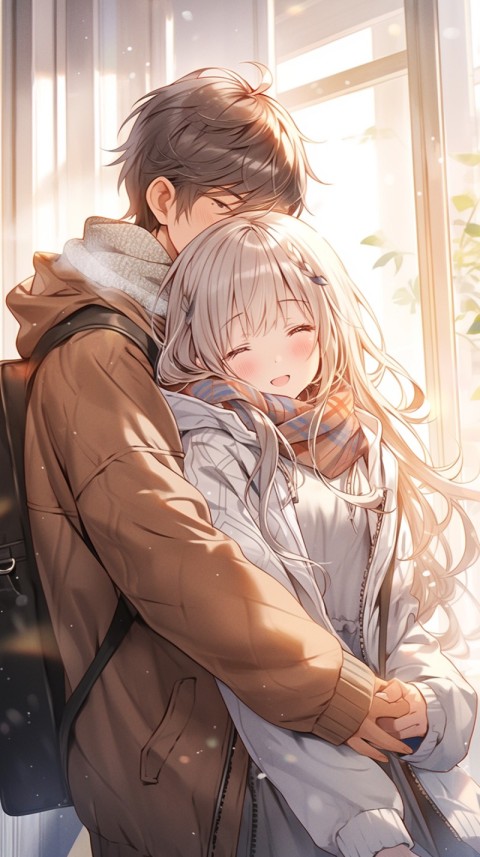 Cute Anime Couple Aesthetic  Romantic (130)