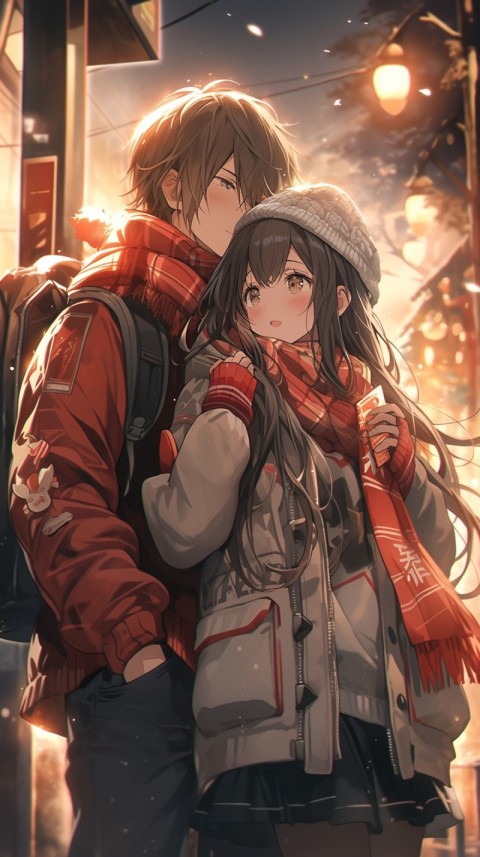 Cute Anime Couple Aesthetic  Romantic (104)