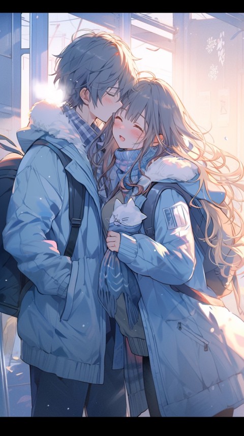 Cute Anime Couple Aesthetic  Romantic (172)