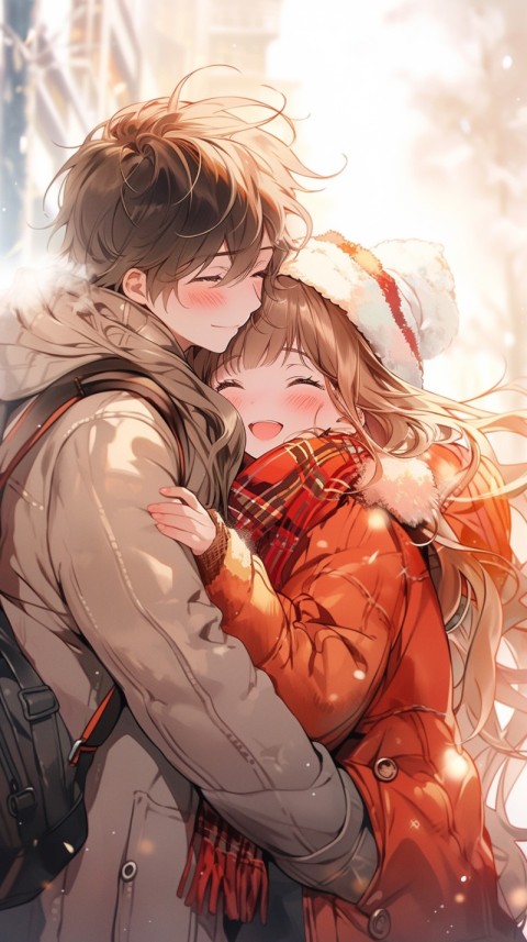 Cute Anime Couple Aesthetic  Romantic (189)