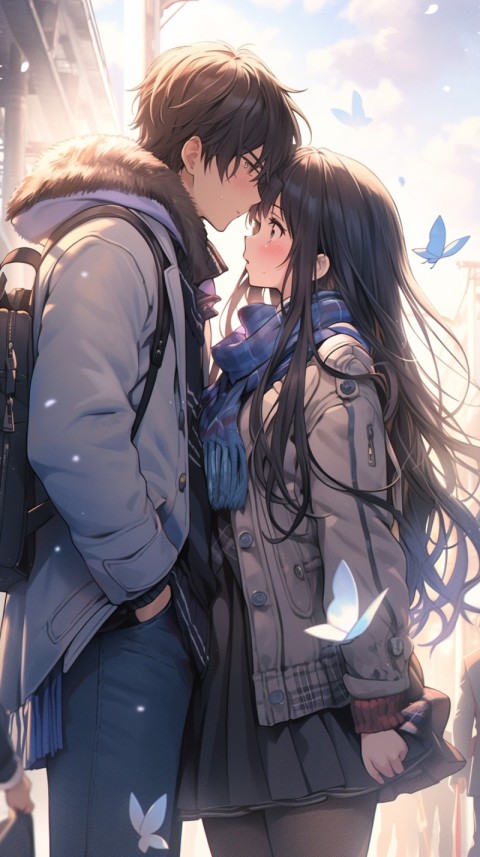 Cute Anime Couple Aesthetic  Romantic (174)
