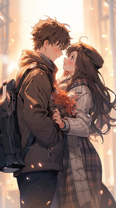Cute Anime Couple Aesthetic  Romantic (184)