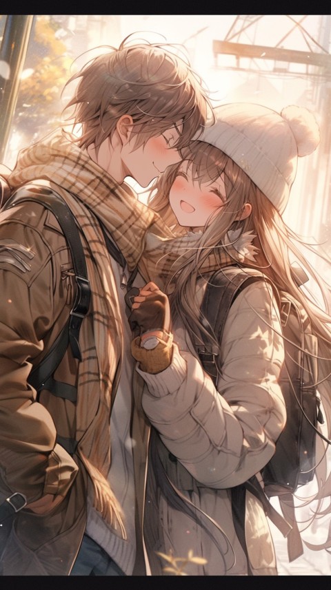 Cute Anime Couple Aesthetic  Romantic (170)