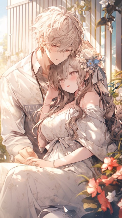Cute Anime Couple Aesthetic  Romantic (159)