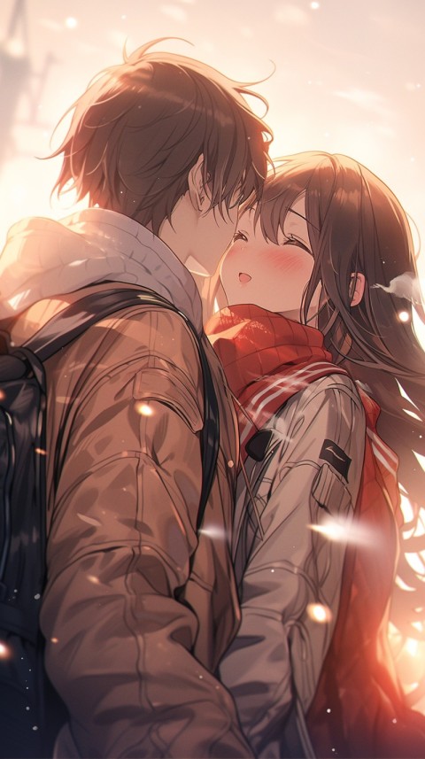 Cute Anime Couple Aesthetic  Romantic (176)
