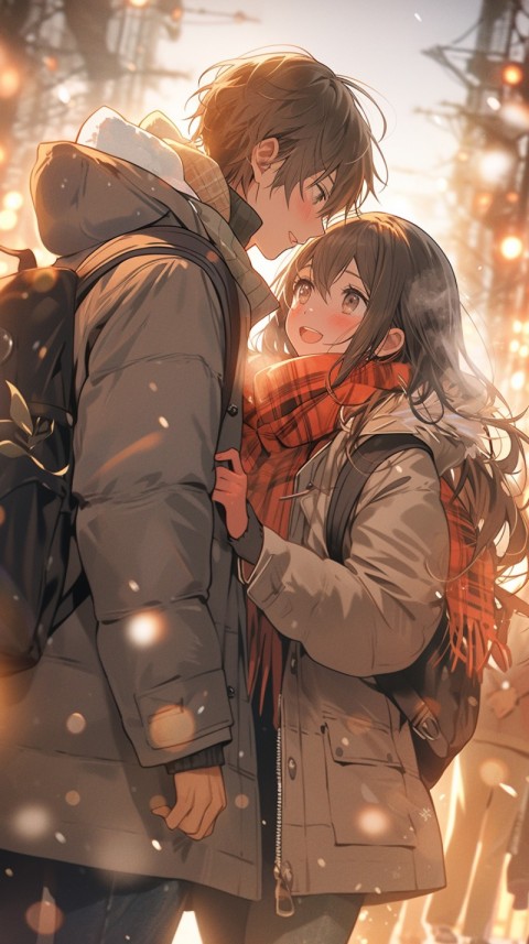 Cute Anime Couple Aesthetic  Romantic (182)