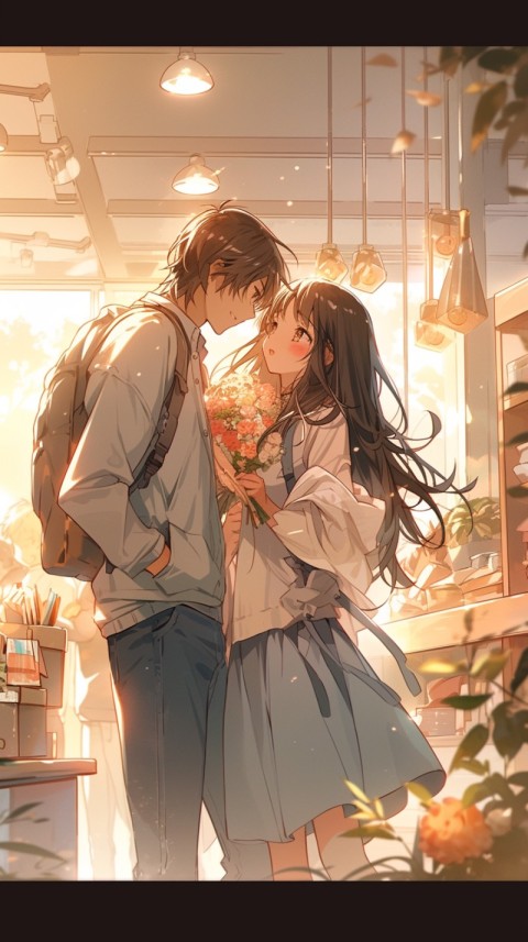 Cute Anime Couple Aesthetic  Romantic (249)