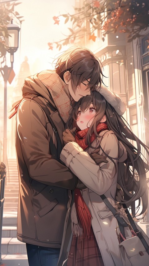 Cute Anime Couple Aesthetic  Romantic (213)