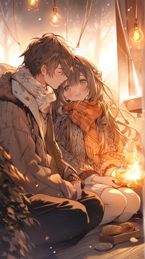 Cute Anime Couple Aesthetic  Romantic (216)