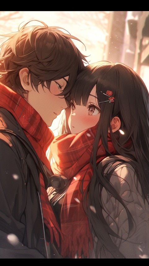 Cute Anime Couple Aesthetic  Romantic (222)