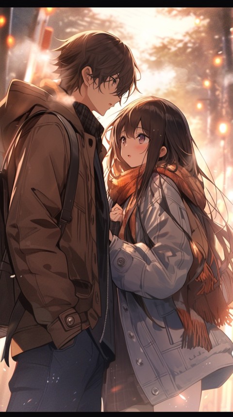 Cute Anime Couple Aesthetic  Romantic (219)