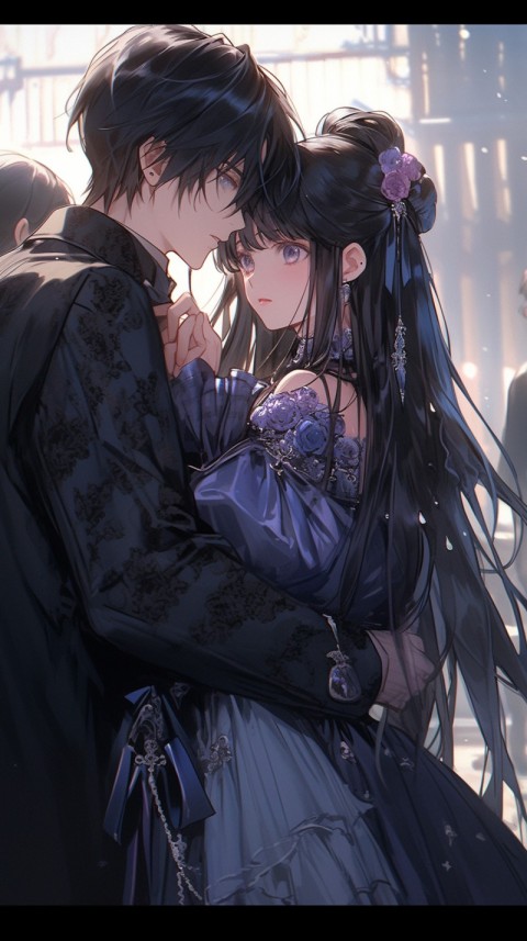 Cute Anime Couple Aesthetic  Romantic (232)