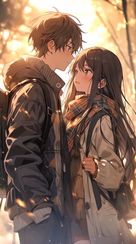 Cute Anime Couple Aesthetic  Romantic (235)