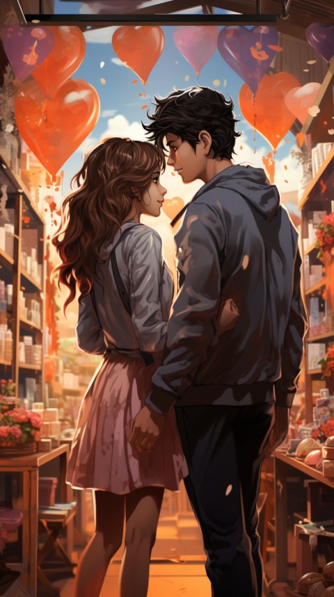 Cute Anime Couple Aesthetic  Romantic (280)