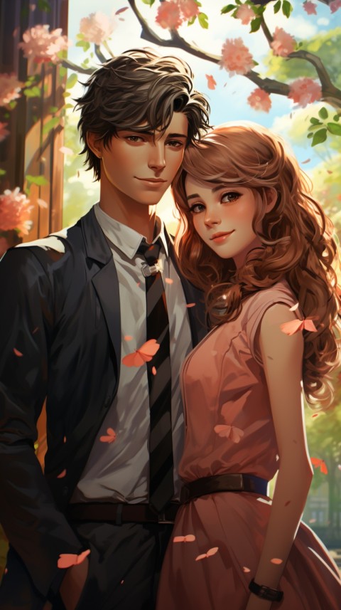 Cute Anime Couple Aesthetic  Romantic (292)