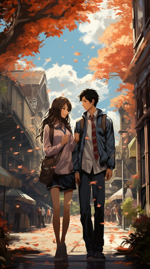 Cute Anime Couple Aesthetic  Romantic (288)