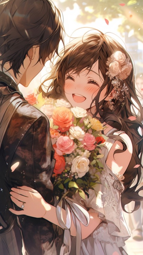 Cute Anime Couple Aesthetic  Romantic (262)