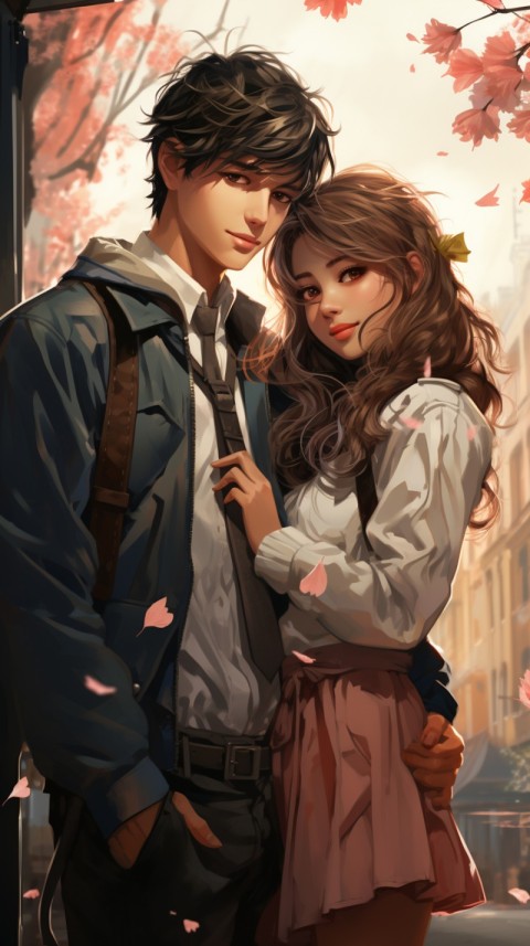Cute Anime Couple Aesthetic  Romantic (315)
