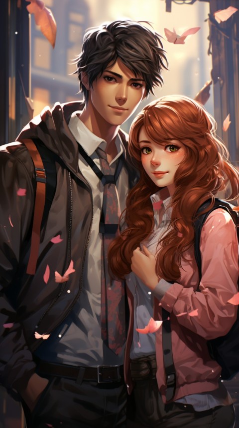 Cute Anime Couple Aesthetic  Romantic (323)