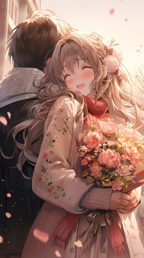 Cute Anime Couple Aesthetic  Romantic (337)