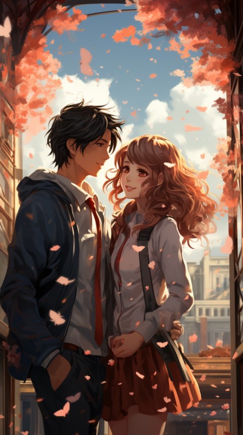 Cute Anime Couple Aesthetic  Romantic (322)