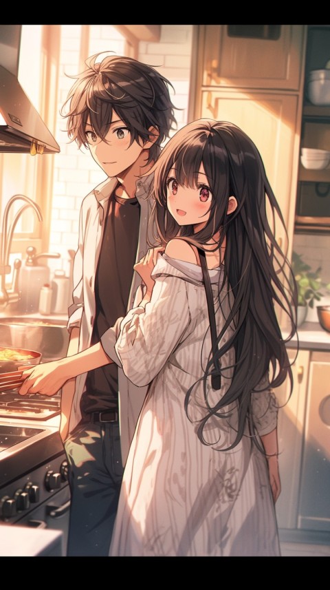 Cute Anime Couple Aesthetic  Romantic (342)