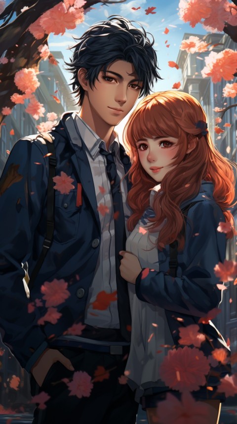Cute Anime Couple Aesthetic  Romantic (332)