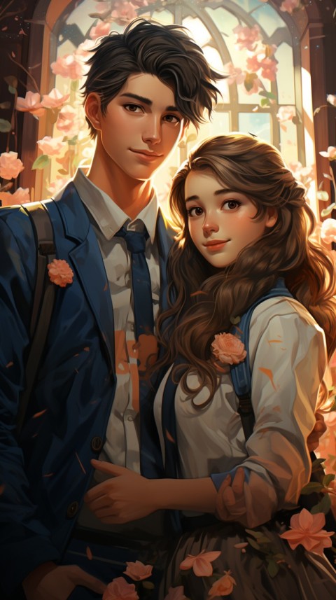 Cute Anime Couple Aesthetic  Romantic (312)