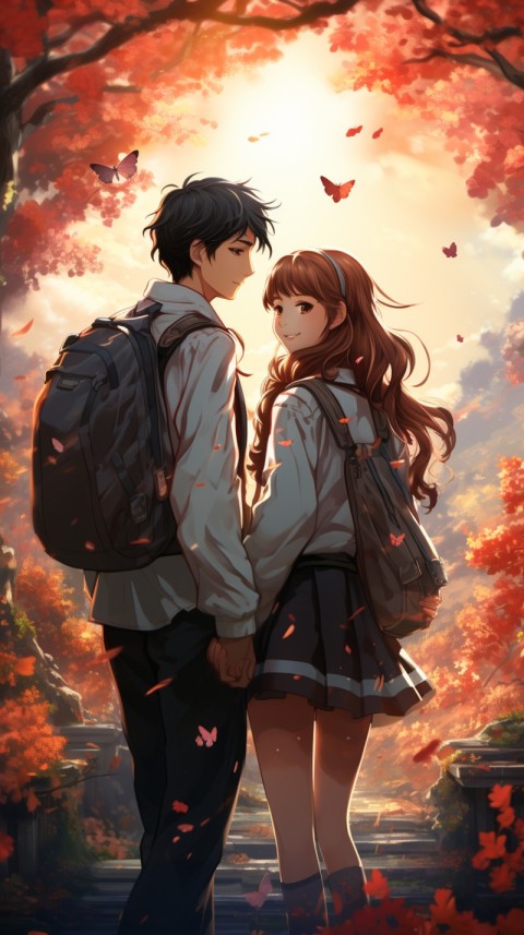 Cute Anime Couple Aesthetic  Romantic (309)