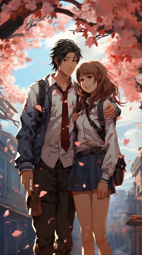 Cute Anime Couple Aesthetic  Romantic (327)