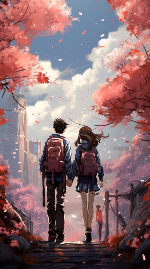 Cute Anime Couple Aesthetic  Romantic (313)